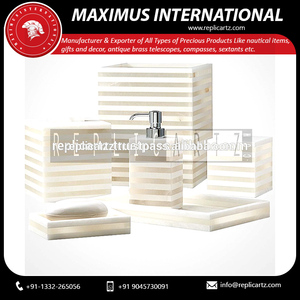 Traditional Bathroom Set Soap Dispenser <b>Toothbrush</b> <b>Holder</b> Utility <b>Holder</b> Soap Dish Elegant Countertop Accessories Set for Home - Product Image 2