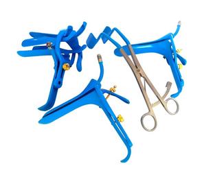 Reusable LLETZ Kogan Endocervical <b>Spreader</b> 24cm Blue Insulated - Product Image 5