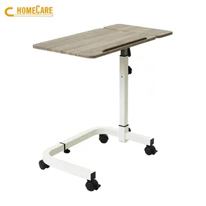 Muebles de hospital comercial personalizados, mesa de cama ajustable, venta al por mayor