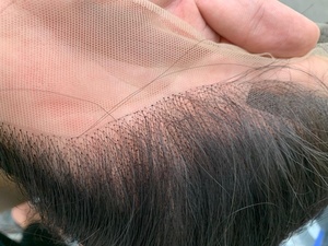 Cheveux frontaux lisses à cuticules bruts — ali queen, cheveux humains vierges, cheveux humains non traités, qualité 10A, 13x4 13x6 - Product Image 3