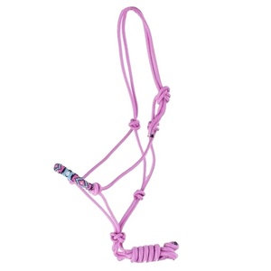 Col licou en Nylon perlé rose sur mesure, avec plomb assorti, vente en gros, 10 pièces - Product Image 1