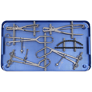 Instrumentos quirúrgicos ortopédicos básicos, placa de reconstrucción pélvica de acero inoxidable, juego de instrumentos para cirugía médica - Product Image 1