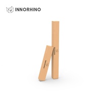 Boîtes d'expédition en carton ondulé télescopiques personnalisables INNORHINO, laminage brillant, gaufrage, carton réutilisable et efficace