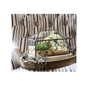Custom Product Factory Direct Sale Center Piece Indoor Plant Terrarium Manufacturer Wholesaler - Product Image 1