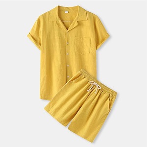 T-shirts et shorts pour hommes, haute qualité, 100% coton, avec impression par sublimation, prix de gros - Product Image 6