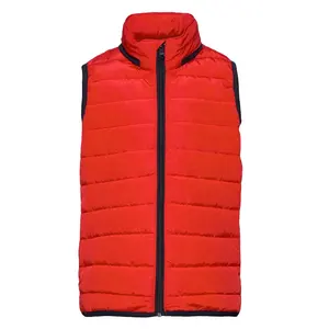 New Design men Unisex Puffer hooded quilted bodywarmer casual down padded Jacket for Hiking Travel Golf outlook waistcoat