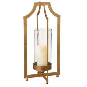 Indian Handmade Metal Candle Holder High Quality Top Selling New Design Metal in <b>Brass</b> Candle Vessel Trendy Candle Holder - Product Image 1