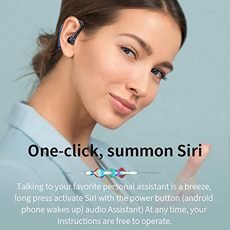 Écouteurs sans fil portatifs de casque de Bluetooth de Conduction d'os de longue portée pour Sony