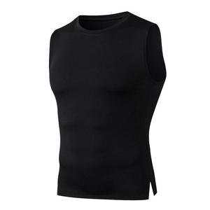 Wholesale High Quality Custom <b>Men</b> Gym <b>Vest</b> Eco-Friendly Breathable Quick Dry Active Wear Fitness Sports Round Hem - Product Image 1