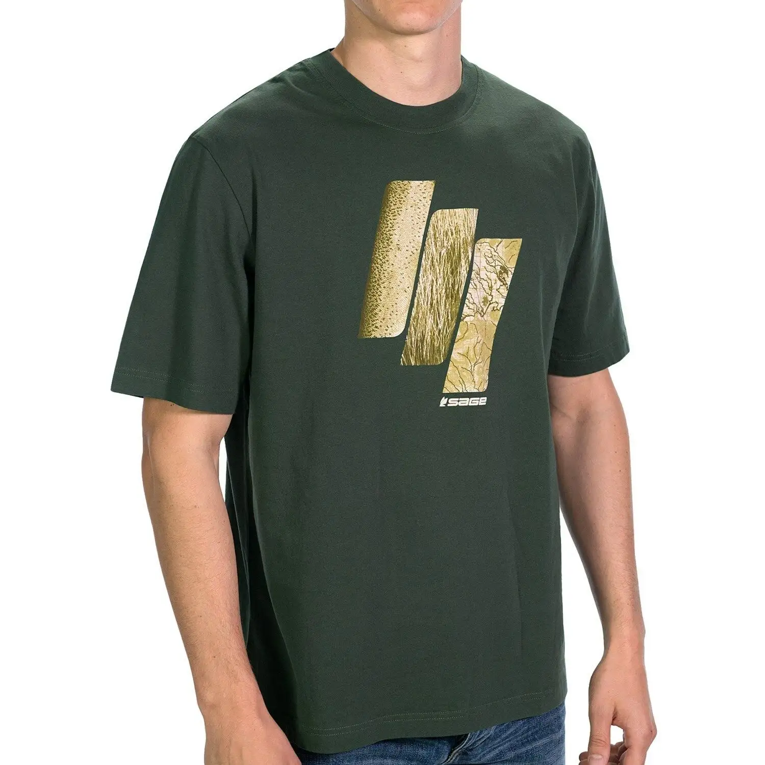 High quality men 100% cotton t shirts custom logo screen printing with Logo short sleeve t shirts