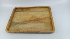100% Natural Handmade Wooden Tray ,wooden <b>Breakfast</b> Tray ,wooden Serving Tray - Product Image 2