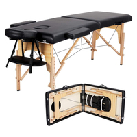 Table de massage pliante portable Sukar avec jade thermique et tabouret pour extensions de cils