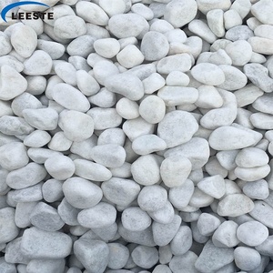 Fournisseur chinois Vente chaude Galets blancs comme neige <span class=keywords><strong>pour</strong></span> les allées de jardin Pavage Aménagement paysager Galets décoratifs - Product Image 4