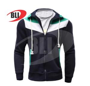 เสื้อฮู้ดมีซิปสำหรับผู้ชายเสื้อมีฮู้ดผ้าฟลีซแบบ100% มีซิปโลโก้ตามสั่งล่าสุด2025 - Product Image 5