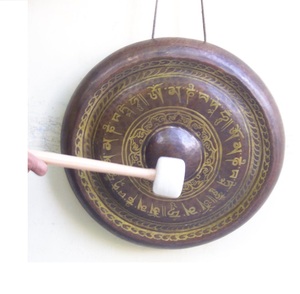 Premium Quality Handmade Tibetan Gong Custom Logo Polyfoam <b>Crafts</b> OEM & ODM Factory <b>Supply</b> - Product Image 2