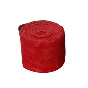 Vendas de Boxeo OEM de Poliéster y Algodón con Gancho para Protección de Muñeca, las Mejores Vendas para Hombre, Color y Logotipo Personalizables, Precio Bajo - Product Image 2