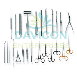 DAVICON Ensemble d'instruments chirurgicaux manuels en acier de haute qualité - Product Image 2