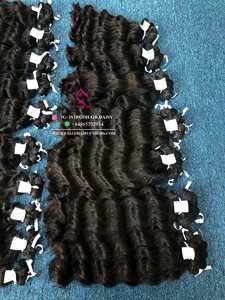 Paquets de cheveux vierges cambodgiens non transformés en gros de cheveux vietnamiens bruts de style ondulé de qualité 9A du vendeur cambodgien - Product Image 5