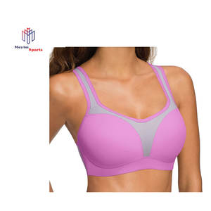 เสื้อชั้นในสตรีน้ำหนักเบาระบายอากาศได้ดีผ้าสแปนเด็กซ์ยืดหยุ่นสูงสำหรับยิมฟิตเนสและโยคะ - Product Image 5