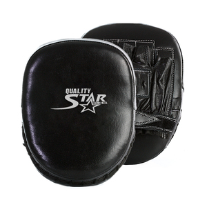 Almohadillas de enfoque profesionales para Unisex Color negro OEM ODM Personalización Almohadillas de boxeo regulares hechas en Sialkot Pakistán para la venta - Product Image 1
