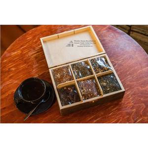 Boîte à thé en bois gravée sur mesure, boîte de rangement en bois pour le thé + 84 937545579 - Product Image 4