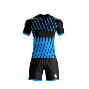 Uniforme de fútbol personalizado por sublimación para hombre, traje de equipo de fútbol, pantalones cortos de manga corta, uniforme de entrenamiento, portero - Product Image 6