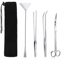 Haute demande réservoir d'aquarium plante aquatique pince à épiler ciseaux Aquascaping ensemble d'outils Kits à utiliser accessoires d'aquarium