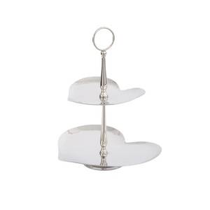 Nouveauté, nouveau design, support à gâteau vintage plaqué or à 3 étages, support à gâteau en métal multi-niveaux réutilisable, décorations de gâteau pour mariage et fête - Product Image 2