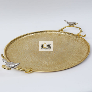 Cuenco de lujo con diseño de aves y soporte para pastel, cuencos de decoración elegantes, Base de mármol - Product Image 6