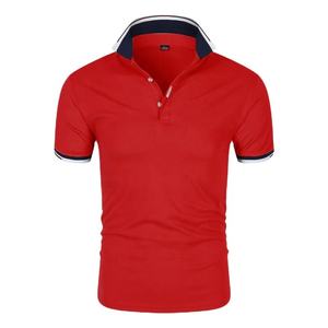 Cheap Wholesale Polo <b>T</b> <b>Shirt</b> Basic <b>Men</b> Custom Embroidery Logo Classic Polo <b>T</b> <b>Shirt</b> for <b>Men</b> Turn Down Collar Golf Polo <b>Shirts</b> - Product Image 2