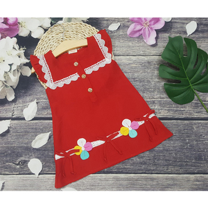 ชุดเดรสเด็กผู้หญิงลายดอกไม้,เดรสสำหรับฤดูร้อนพิมพ์ลายจำนวนมาก - Product Image 3