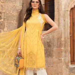 印度巴基斯坦女士衣服伊德新潮印度婚纱礼服Shalwar Kameez最新热销连衣裙2021