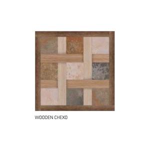 Carreaux de sol en céramique porcelaine design en bois de couleur marron 40x40cm - Product Image 5