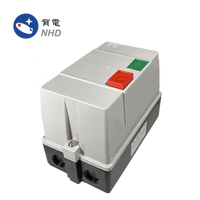 MS1-09D IP65 Starter Magnetik Tertutup Starter AC Contactor Motor, DOL Starter, 3-Phase 220VAC 1HP / 2HP / 3HP