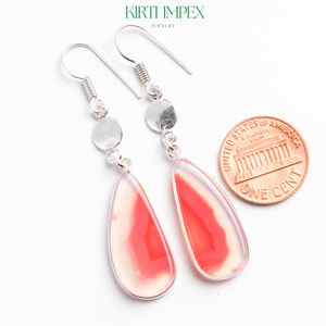 Venta directa de fábrica Vintage Midi Chic plateado bisel conjunto de pendientes multicolor alambre francés Chic patrón de forma de gancho para - Product Image 4