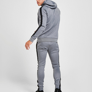 Pakistan Factory Short Sleeve Polo <b>T</b> Shirt Velour <b>Track</b> Pants Mens Tracksuits Blank Jogging Suit - Product Image 4