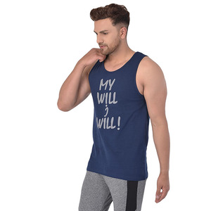 Débardeur de sport pour homme personnalisé 2025, respirant, en maille, décontracté, imprimé à l'écran - Product Image 3