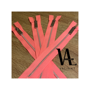 Fermeture éclair en nylon, 10 pièces de fermeture éclair avec un pull argenté brillant #3 - Product Image 4