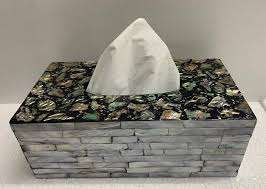 กล่องทิชชู่ติดผนังลายมุกแบบเงากล่องใส่ผ้าเช็ดปากสำหรับตกแต่งบ้านตามสั่งขนาด - Product Image 3