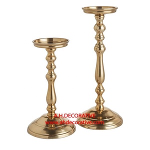 Rose Gold Finished Embossed handmade Candle Holder Unique Design <b>Table</b> Centerpiece & Christmas <b>Decorative</b> Candle Holder Set of 2 - Product Image 4