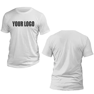 Camiseta de transferência de calor modal, totalmente personalizada, confortável, para homens, diy, como foto ou logotipo, tamanho superior, camiseta