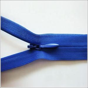 Fermeture à glissière industrielle invisible à extrémité ouverte Fermetures à glissière de pied de marque OZL Verrouillage automatique en nylon/plastique/métal 100 longueur - Product Image 3