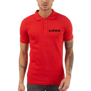 Casual algodón bordado estilo personalizado para Polos manga corta Golf Jersey antiarrugas patrón de impresión - Product Image 1