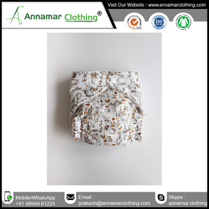 Vente chaude couche étanche pul enduit nouveau-né bébé couche lavable réutilisable - Product Image 2