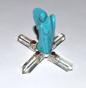 ขายส่งเทอร์ควอยซ์แองเจิลเครื่องกำเนิดไฟฟ้าเลื่อนลอยรักษาเครื่องมือพลังงาน - Product Image 1