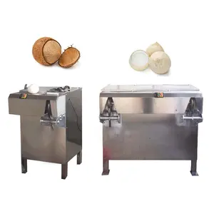 공장 가격 자동 코코넛 desheller/코코넛 dehusking 기계/코코넛 피부 필링 기계