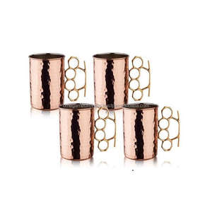 Juego de tazas de cobre Moscow Mule de gran oferta con caja de regalo para servir cerveza para beber en fiestas y uso diario en el hogar - Product Image 5