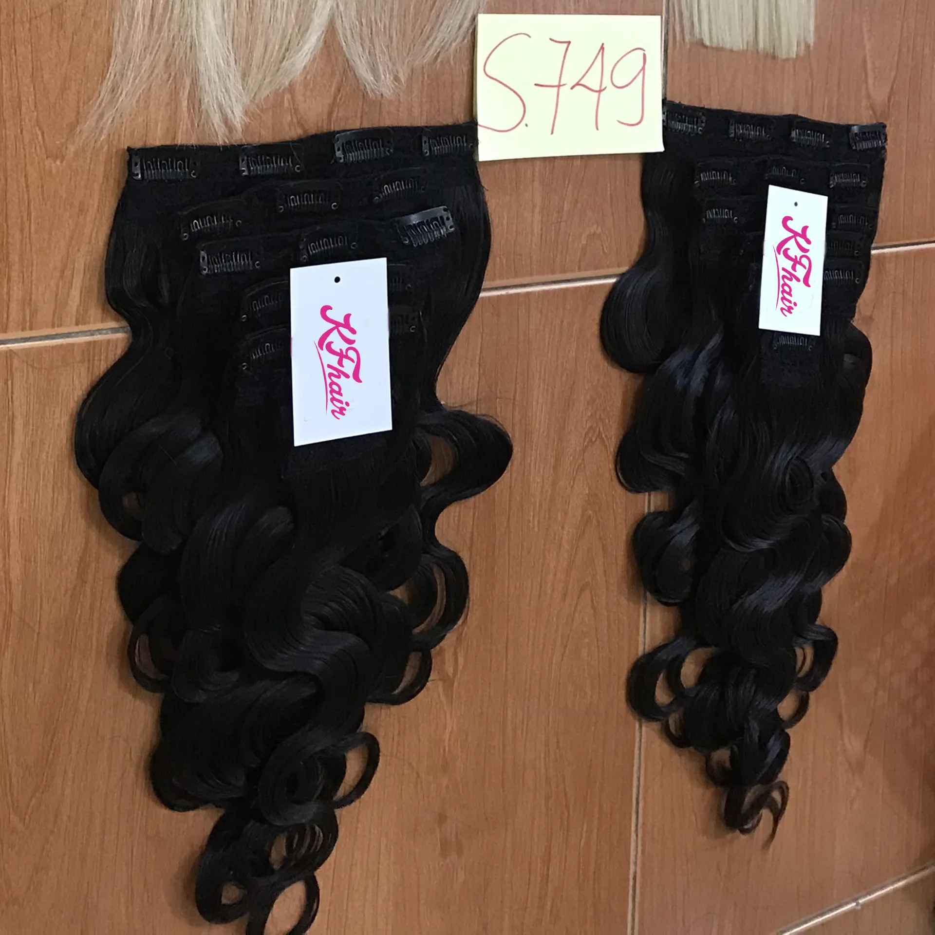 Die beste produkt in 2021 unverarbeitete reines haar clip in haar extensions 100% menschliches haar für frauen