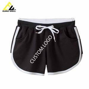 ผู้ผลิตเครื่องแต่งกายกีฬาคุณภาพสูงผ้าฝ้าย 100% การบีบอัดและกางเกงขาสั้นออกกําลังกายโยคะ / กางเกงขาสั้นผู้หญิงพอดีพิเศษ - Product Image 5