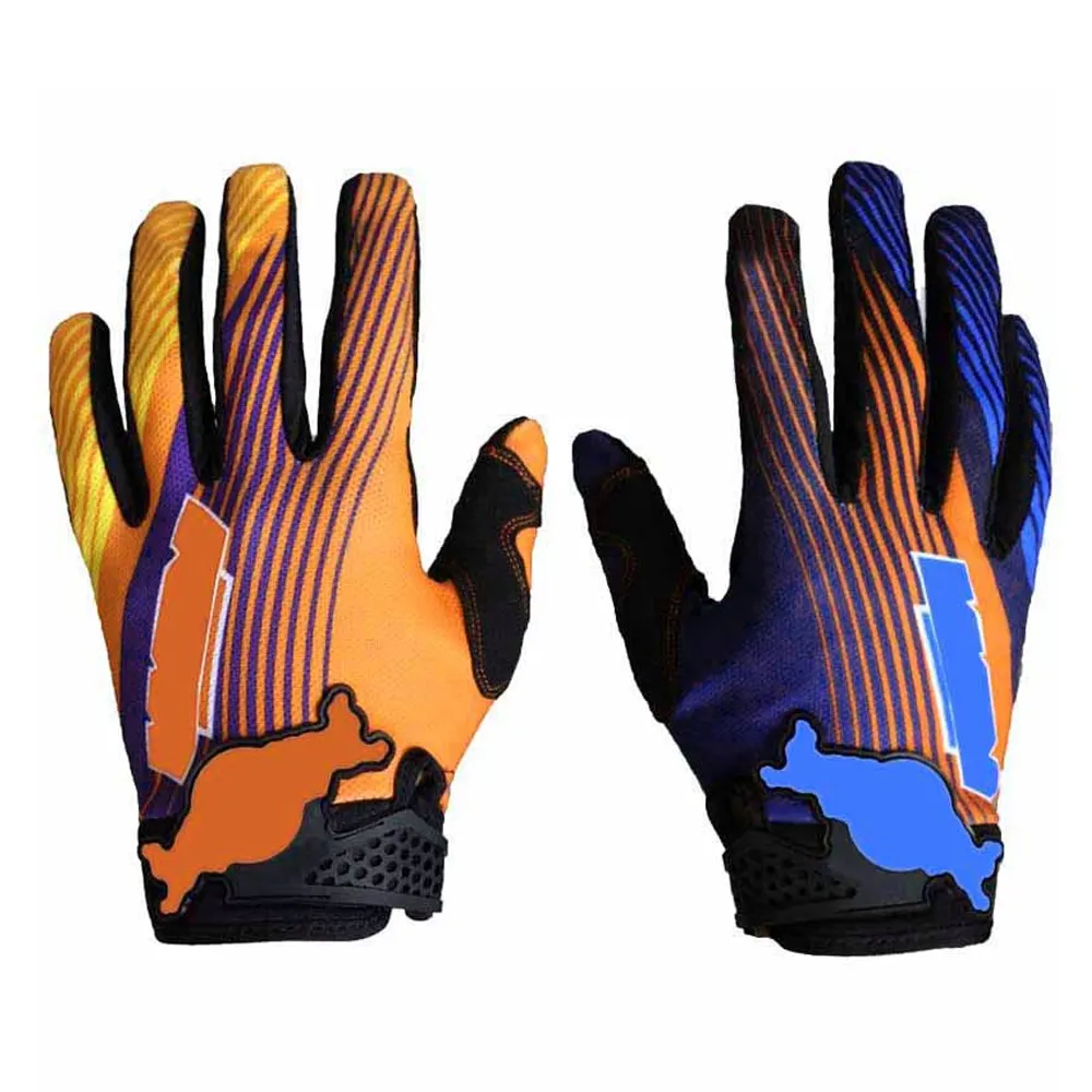 Individuelle Marke Motocross Rennhandschuhe vollfinger-Touchscreen Motorrad-Schutzhandschuhe